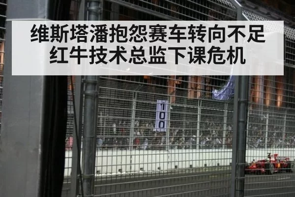维斯塔潘抱怨赛车转向不足 红牛技术总监下课危机