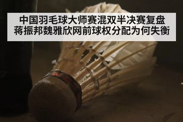 中国羽毛球大师赛混双半决赛复盘 蒋振邦魏雅欣网前球权分配为何失衡